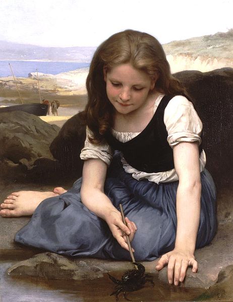 Le crabe-W.A.Bouguereau-1869