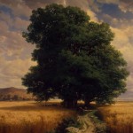 Alexandre Calame"Paysage avec chênes"1859