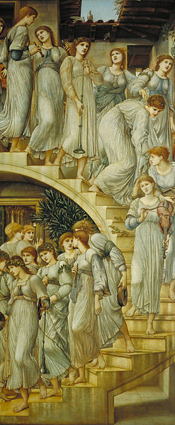 Edward Burne-Jones"Les escaliers d'or"1880