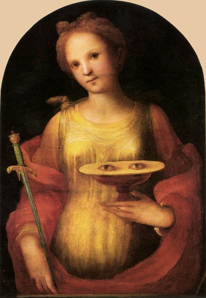 Domenico di Pace Beccafumi"Sainte Lucie"