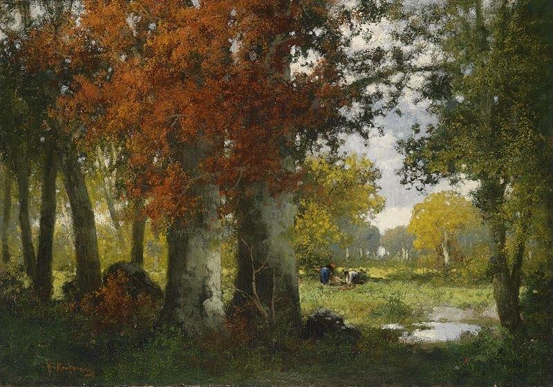 Adolf Kaufmann - L'entretien de la forêt