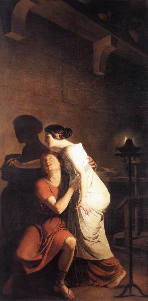 Joseph-Benoît Suvée-L'invention de l'art du dessin-1791