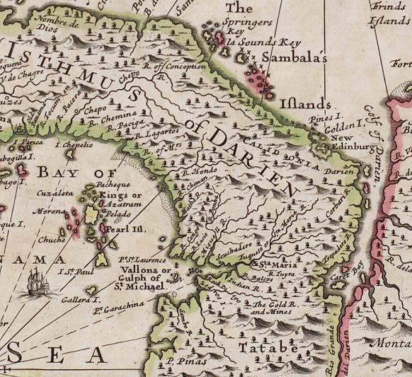 Carte du Darien-1699