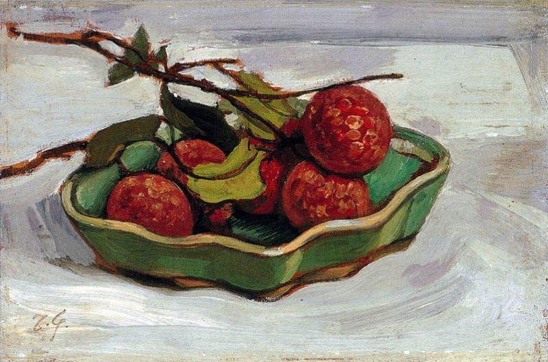 Fujishima Takeji-Lychees